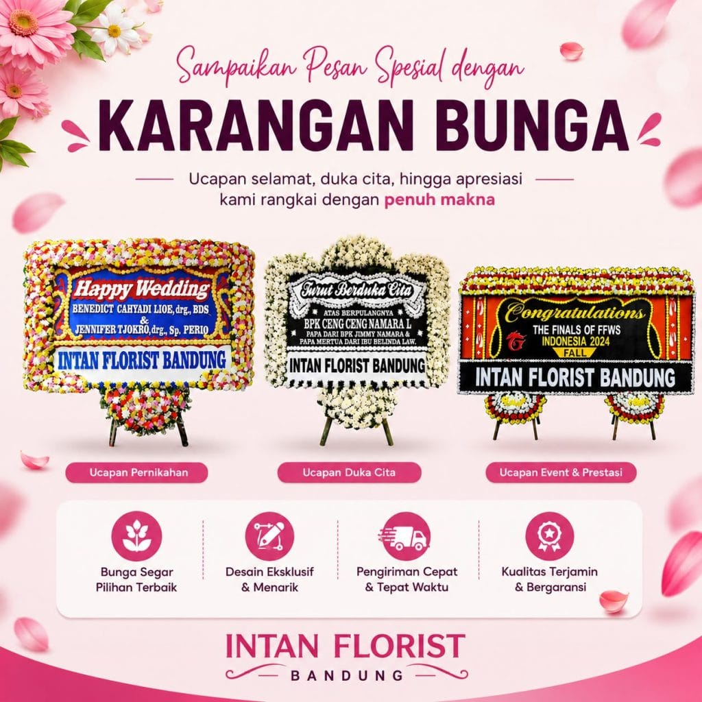 karangan bunga